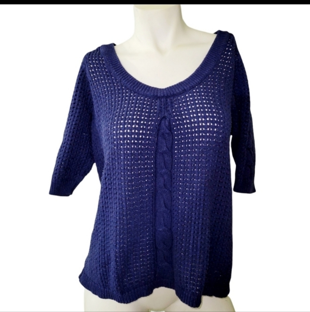 Lane Bryant Short Sleeve Sweater